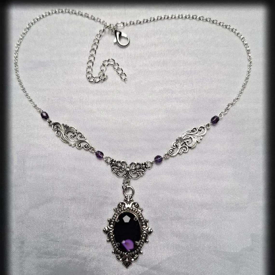 Women'S Victorian Accessories - Collar de gota de agua mágica