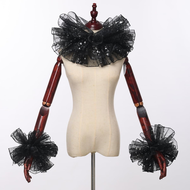 Women'S Victorian Accessories - Jester-Conjunto de Cosplay de mangas con