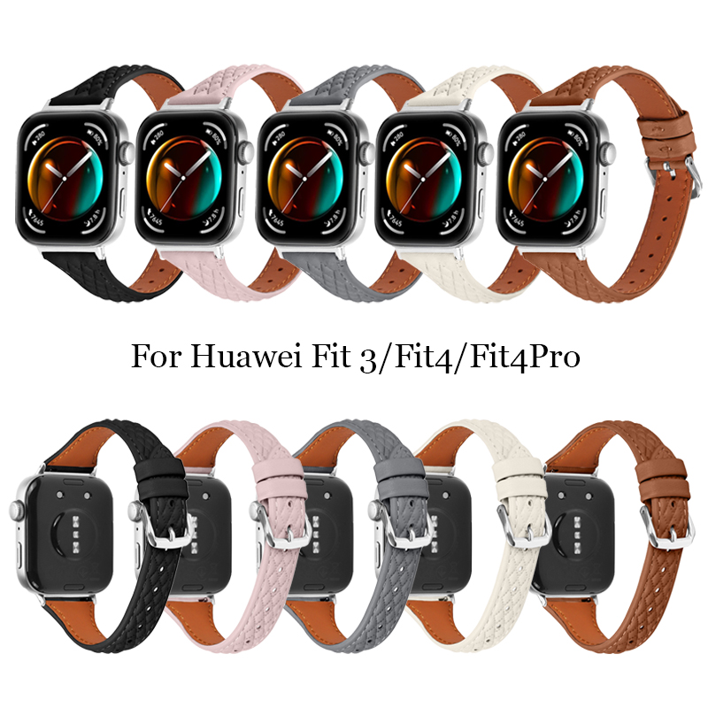 Women Accessories In English - Correa de cuero para Huawei Watch