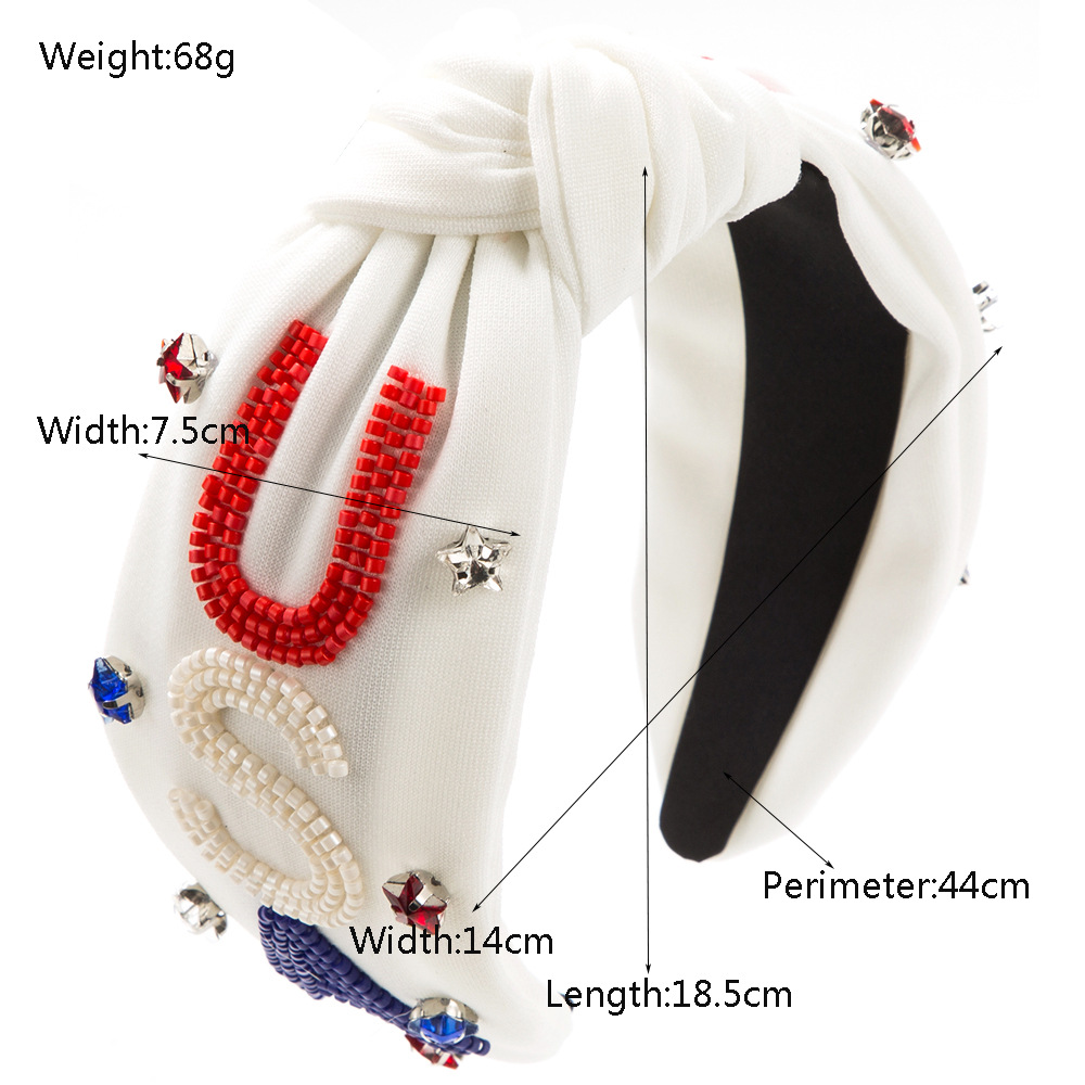 Diadema Heming con letras cosi - Women Accessories Usa reseña y precio