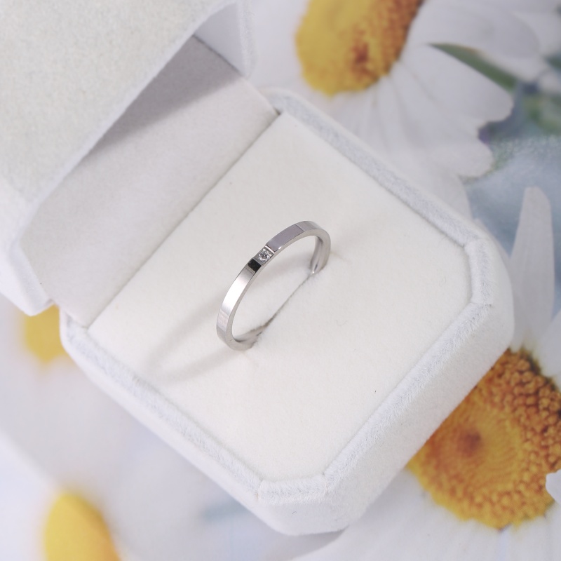 1 anillo fino de acero inoxida - Women Accessories Meaning reseña y precio