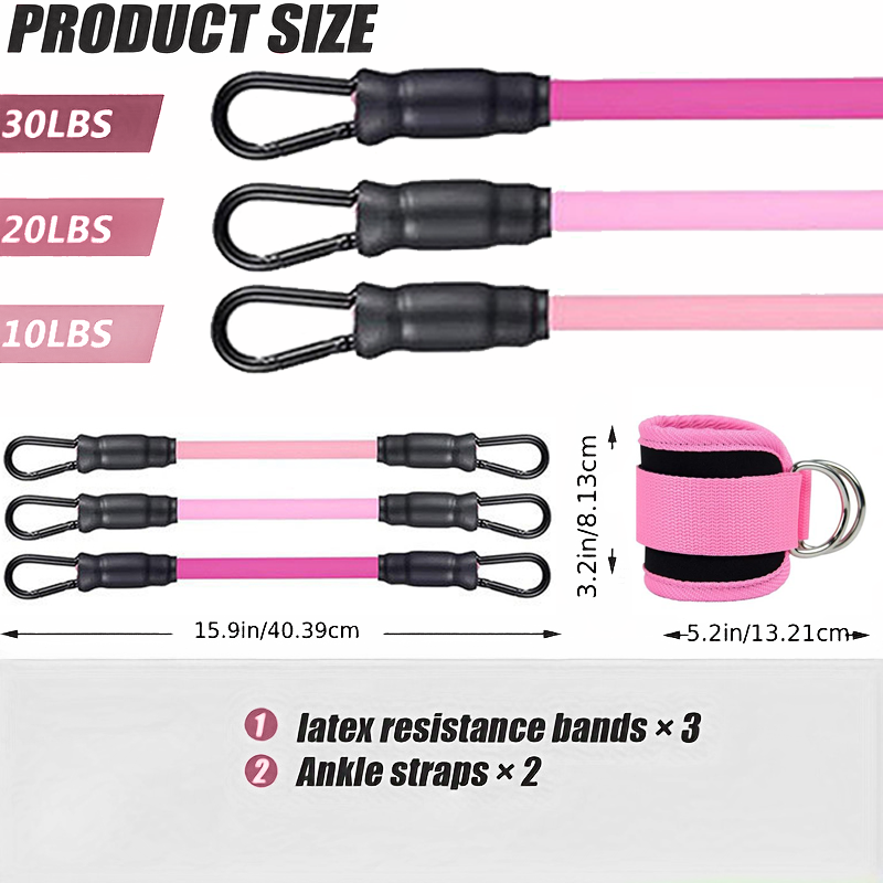 Correas de tobillo, conjunto d - Women'S Exercise Accessories reseña y precio