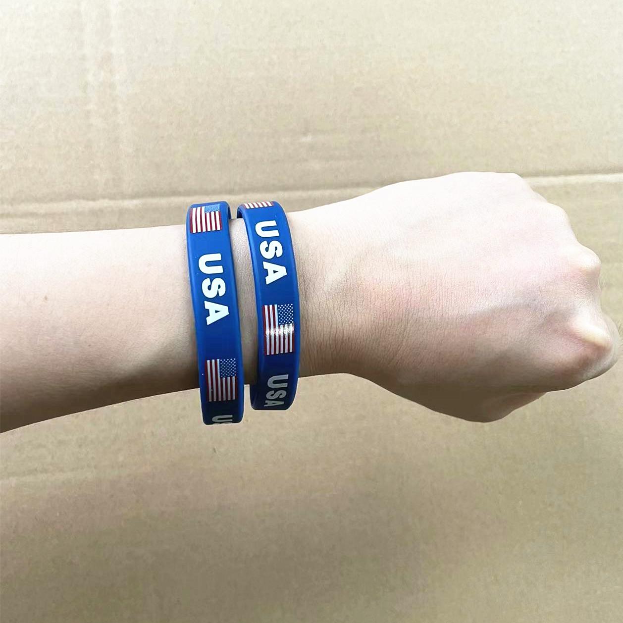 2 uds pulseras con bandera de  - Women Accessories Usa reseña y precio