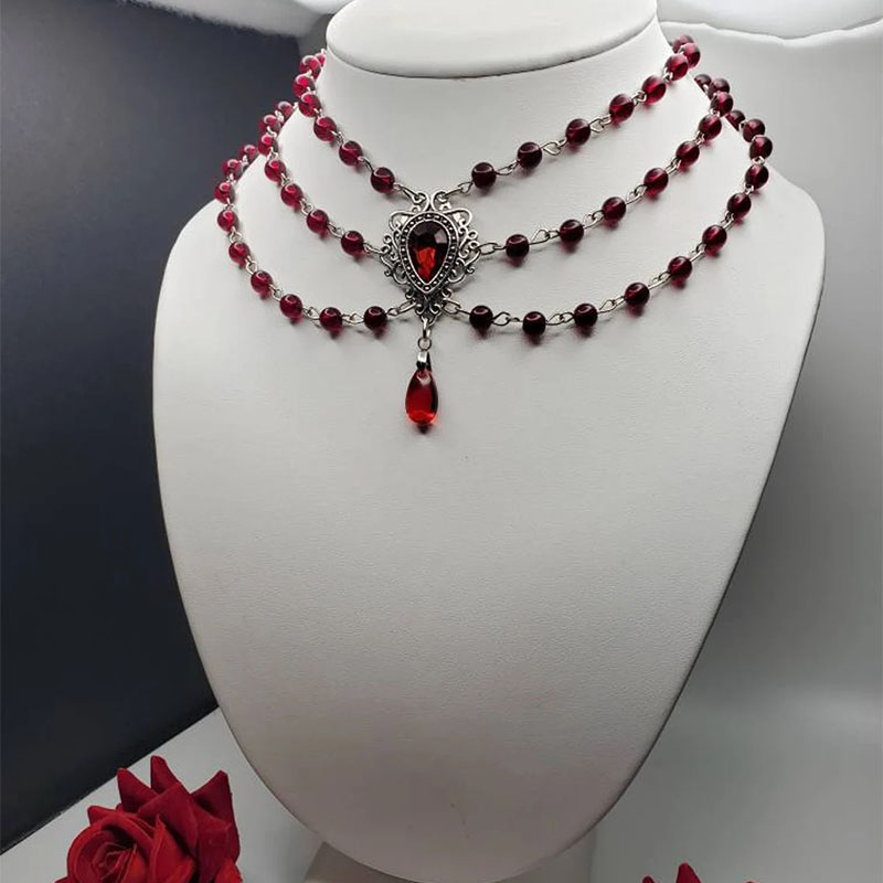 Collar victoriano con cuentas  - Women'S Victorian Accessories reseña y precio