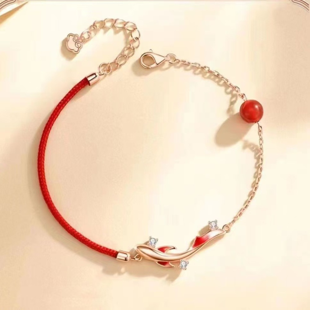Elegante Pulsera de Hilo Rojo  - Women Accessories Meaning reseña y precio