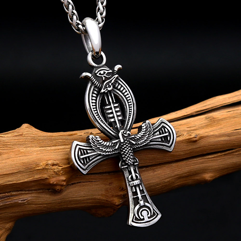 Collar con Colgante de Acero I - Women'S Egyptian Accessories reseña y precio