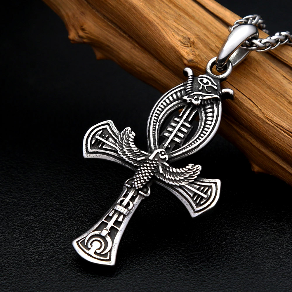 Collar con Colgante de Acero I - Women'S Egyptian Accessories reseña y precio