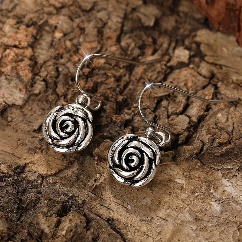 Pendientes Negros con Rosas Re - Women'S Accessories New Look reseña y precio