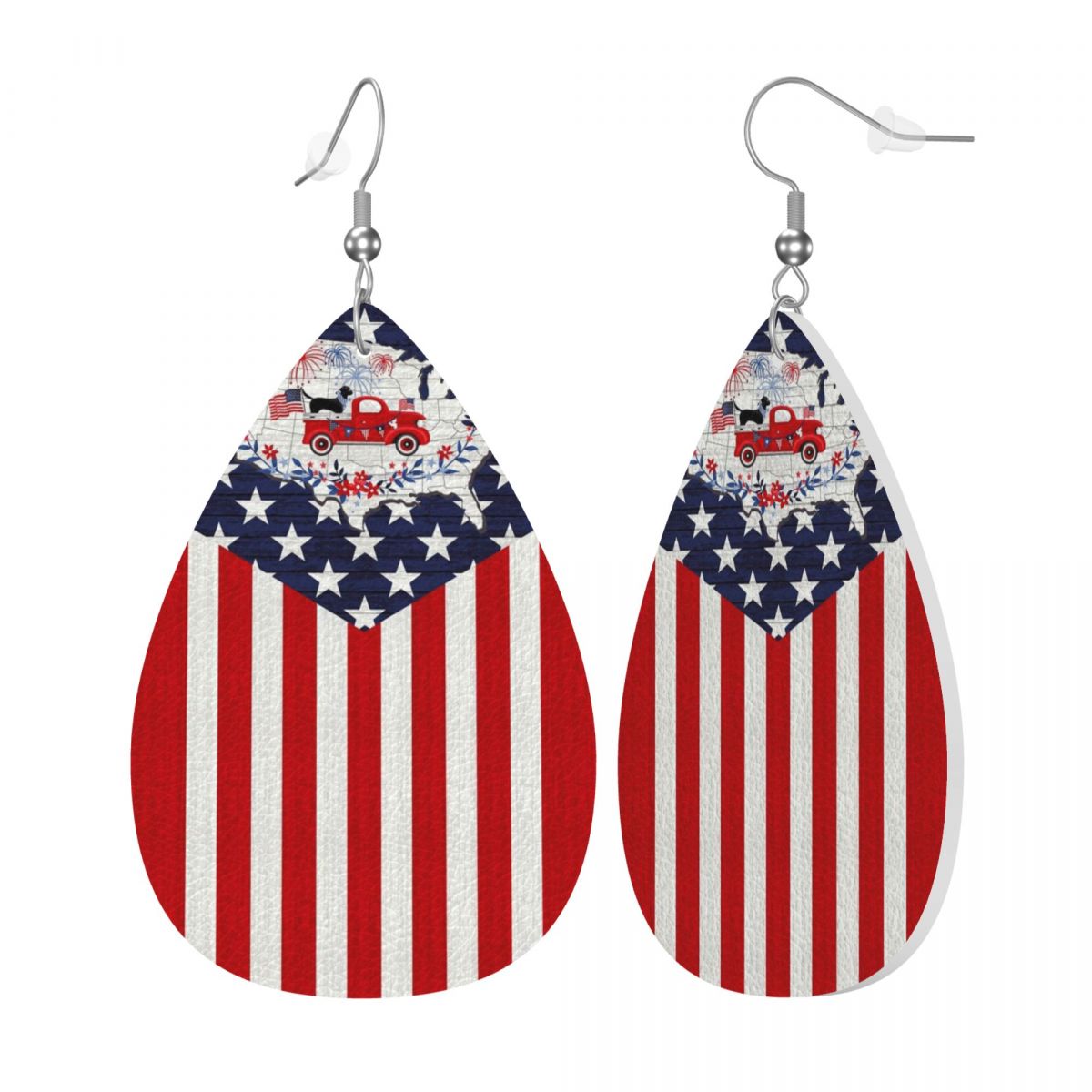 Pendientes de cuero con Panel  - Women Accessories Usa reseña y precio