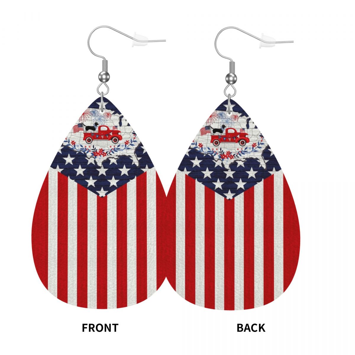 Pendientes de cuero con Panel  - Women Accessories Usa reseña y precio
