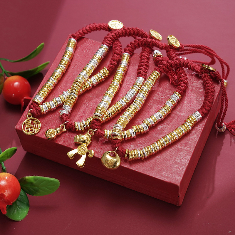 Pulsera de cuerda tejida hecha - Women Accessories Meaning reseña y precio
