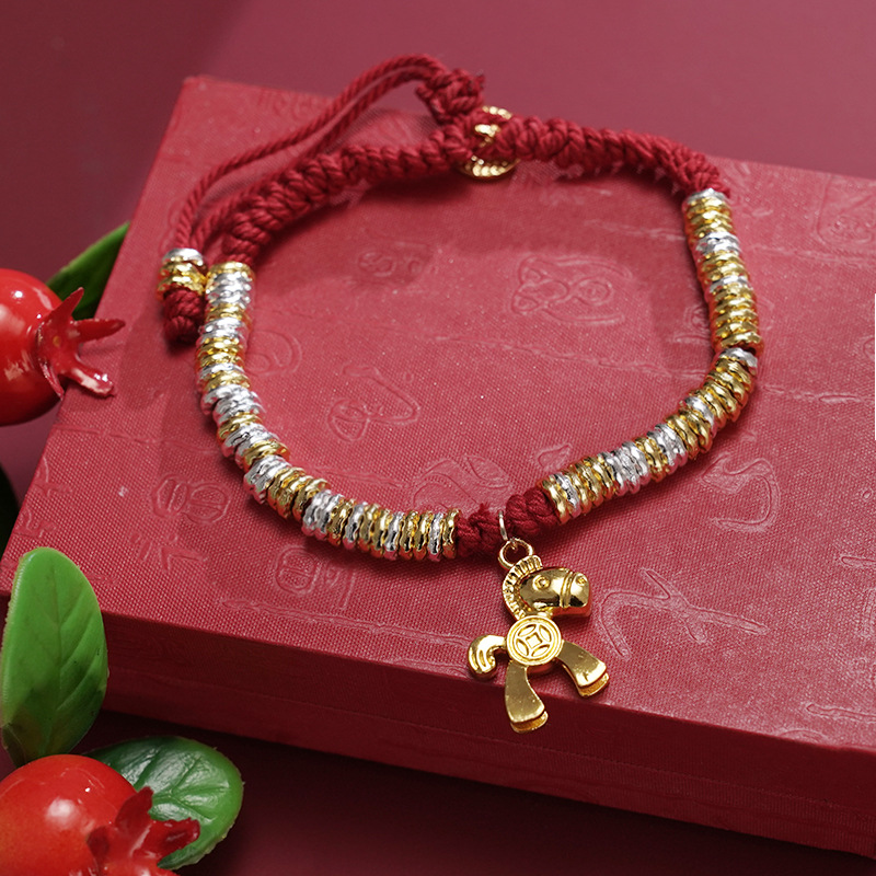 Pulsera de cuerda tejida hecha - Women Accessories Meaning reseña y precio