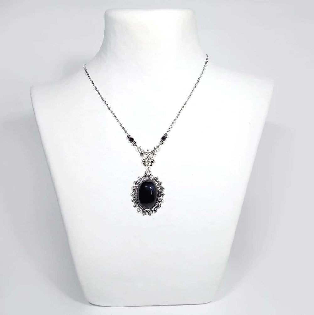Collar con colgante de ágata n - Women'S Victorian Accessories reseña y precio